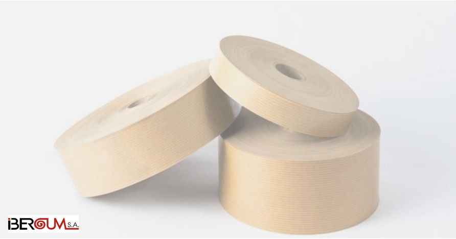 Gummed paper tape in extreme temperatures
